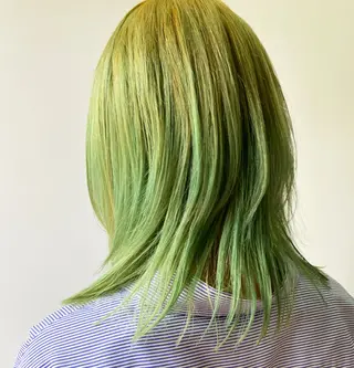 ミディアム カラー 原 梢のヘアスタイル