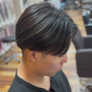 ミディアム YELLOW CORN 金沢文庫所属・【金沢文庫4分】髪質 改善/縮毛矯正アラタのヘアスタイル