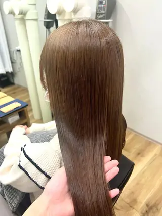 ロング カラー Cafu hair Tachi所属・有馬 葵のヘアスタイル