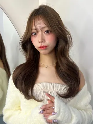 カラー 💖艶韓国ヘア /新宿/山下颯子💖のヘアスタイル