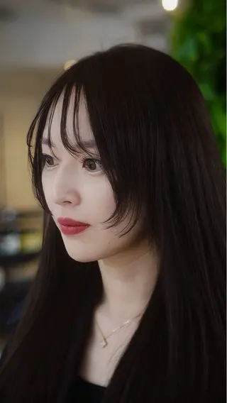 ロング カラー Pocket仙台 💚モエリのヘアスタイル