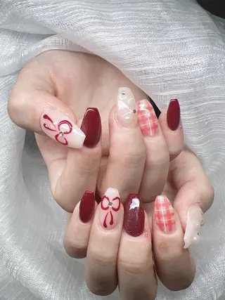 ネイル Lee Nails チップ長さだし専門店のネイルデザイン