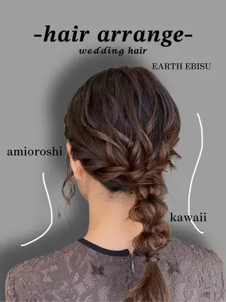 ヘアアレンジ 推し活/パーティヘア ⭐️今田 水風🐰のヘアスタイル