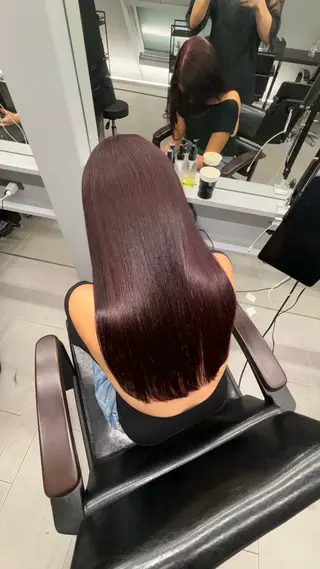 カラー hair&beauty geen 東大宮店所属・あんず/ワンカラー ベージュ/明るめのヘアスタイル