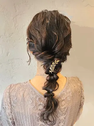 ヘアアレンジ 薄葉 美菜子のヘアスタイル