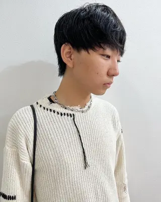 ショート カラー パーマ ヘアアレンジ メンズ 【池袋/スパイキー ショート】ⓝⓘⓜⓤのヘアスタイル