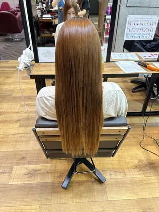 ロング カラー 🎀たな 🧸のヘアスタイル