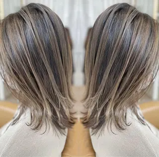 ミディアム カラー 河合秀明/ショート /ボブ/レイヤーのヘアスタイル