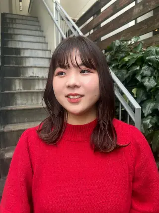 ミディアム カラー MAI ⠀ ⠀ ⠀のヘアスタイル