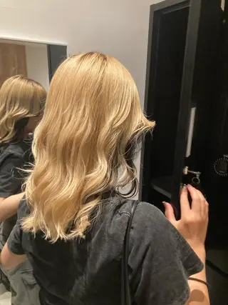 セミロング CYAN.栄店所属・久野 紗愛のヘアスタイル