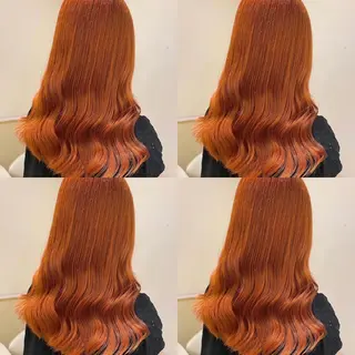 セミロング カラー ヘアアレンジ 💎韓国レイヤー ×エクステゆうま💎のヘアスタイル