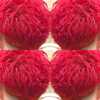 ショート カラー メンズ エンターテイナー🔥 星野　甲斐のヘアスタイル