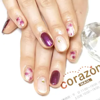 ネイル corazon所属・ネイリスト aicoのネイルデザイン