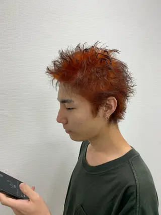 ショート カラー メンズ ⚡️メンズ特化⚡️ RYUKIのヘアスタイル