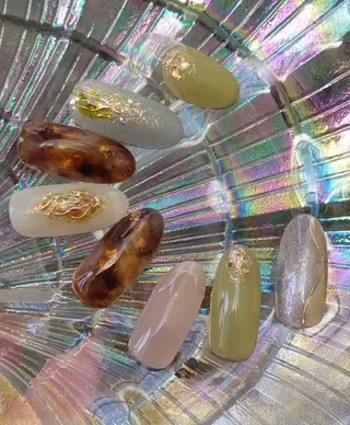 ネイル ラヴィアン ローズのネイルデザイン