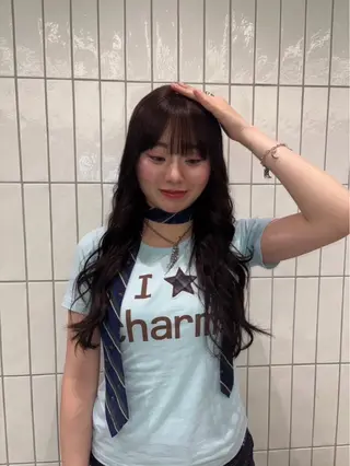 ロング カラー ハイトーン/ miyu🧚🏻のヘアスタイル