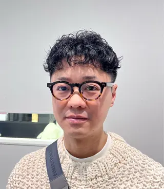 パーマ メンズ マルタ/金沢 /透明感カラーのヘアスタイル