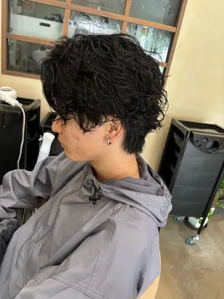 ショート メンズ 鹿児島 TSUBASAのヘアスタイル