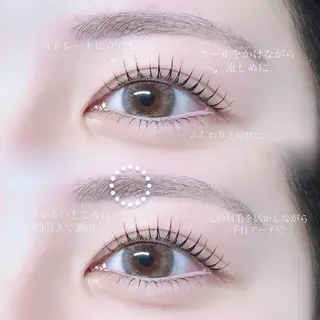 アイブロウ Ꮮua Ꮇuré / KIKIのマツエク・マツパデザイン