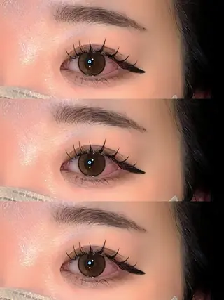 マツエク・マツパ 🫧飛山琉桜/二条 ネイルアート/束感のマツエク・マツパデザイン