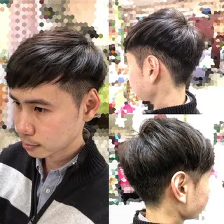 ショート メンズ Revie所属・松 下のヘアスタイル