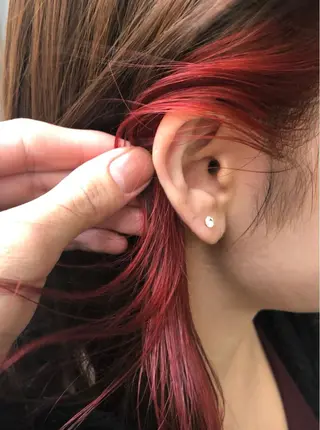 セミロング カラー 辻堂メンズ特化 YU-YAのヘアスタイル