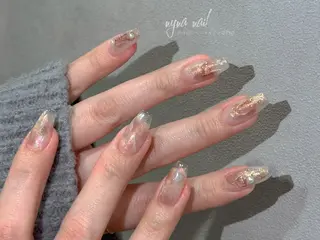 ネイル 長さ出し専門 nynaのネイルデザイン