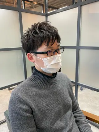 ショート S.BROOM なんばTAKUYAのヘアスタイル