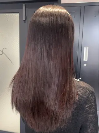 セミロング カラー 《.Xian》ナツミ /艶髪/暖色/ボブのヘアスタイル