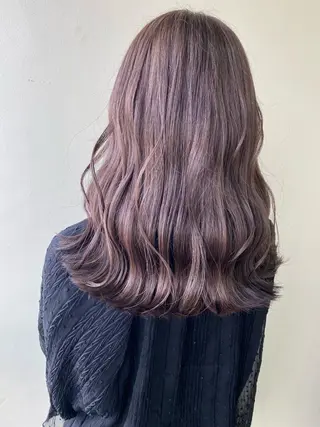 セミロング 韓国ヘア🇰🇷 SAYAのヘアスタイル