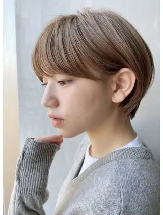 ショート knot by belle所属・野田 尚Jr.スタイリストのヘアスタイル