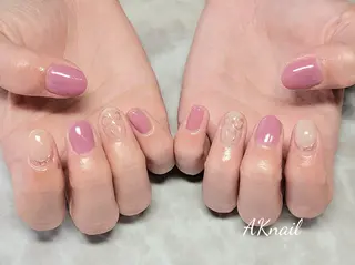 ネイル ネイル&巻き爪サロン 　AKnailのネイルデザイン