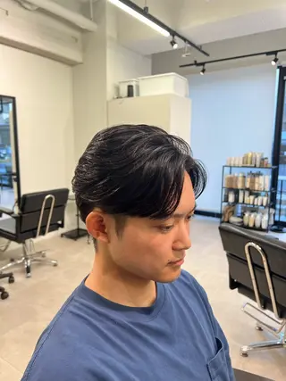 メンズ kei/透明感カラー /縮毛矯正/メンズのヘアスタイル