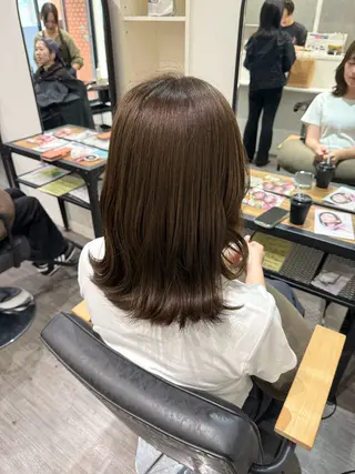 ミディアム cocotte みづき/艶カラー🫧のヘアスタイル