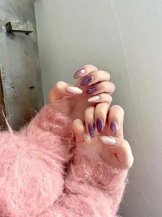 ネイル 甲府市徳行 🧸prunelleのネイルデザイン