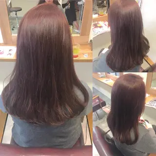 セミロング カラー hair salon Ranun髪質改善のヘアスタイル