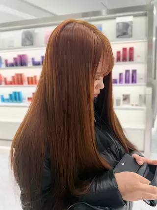 ロング parvemix平野 真央🎀💞のヘアスタイル