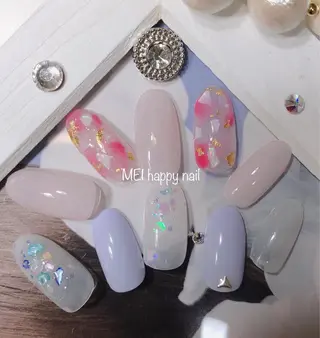 ネイル 北浦和 自爪育成ケアのネイルデザイン