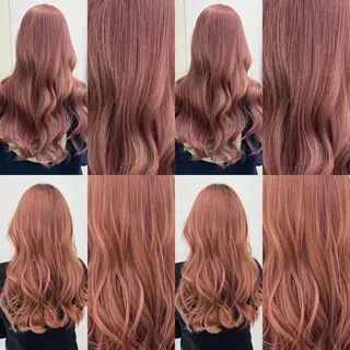 ロング カラー ✨韓国艶髪✨ケア ブリーチ🫧アキラのヘアスタイル