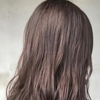 セミロング あやめ【顔まわり/レ イヤー/柔らかカラ】のヘアスタイル