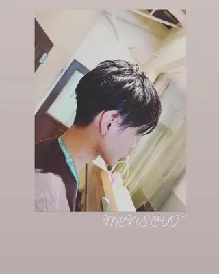 ショート メンズ ハイライト/インナー /ブリーチ/レイヤーのヘアスタイル