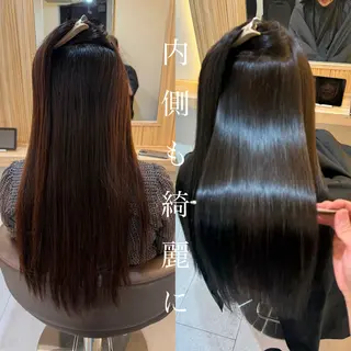 ロング attrait南堀江所属・KAISEI髪質改善 /縮毛矯正のヘアスタイル