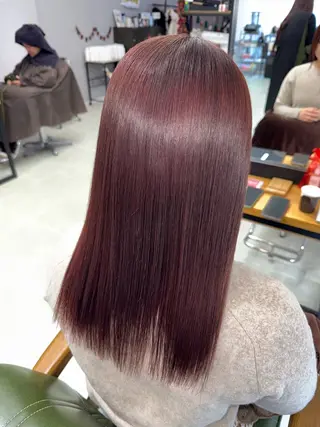 セミロング 小池 風賀のヘアスタイル