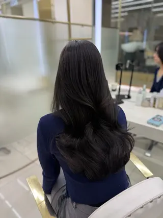 ロング カラー 期間限定リタッチ 完全無料/佐々木夏泉のヘアスタイル