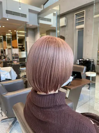 ショート カラー B.Chance カラーリスト　ペーのヘアスタイル