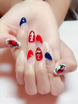 セミロング SINCERELY シンシアリー🌈のネイルデザイン