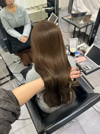 ロング 盛れるヘア♡ 韓国Styleのヘアスタイル