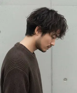 メンズ 【メンズパーマ】 SiLO  三宅のヘアスタイル