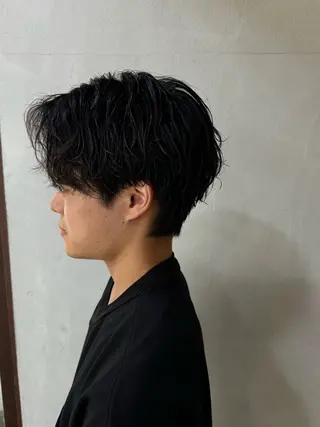 メンズ アキト/ メンズ/透明感暗髪のヘアスタイル