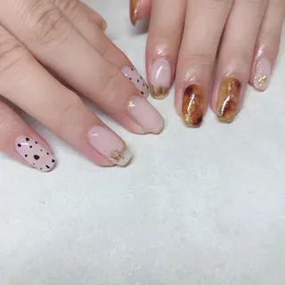 カラー ネイル Cozy_ ilumのネイルデザイン